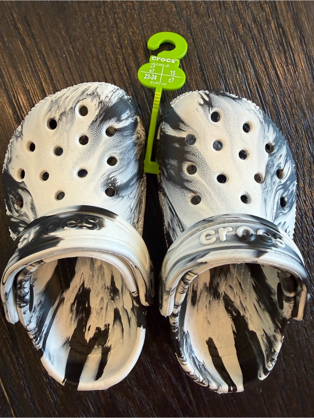 Kids' Baya Marble Clog size 7C
